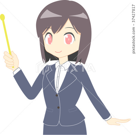 穿著西裝的女人 37427817