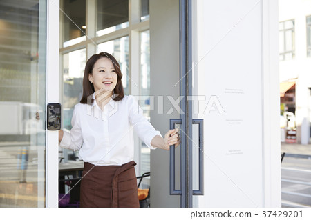 咖啡廳，咖啡師，韓國菜 37429201