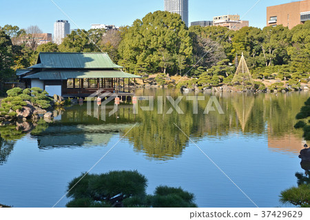 Kiyosumi garden: Oizumi water and Ryoi 37429629