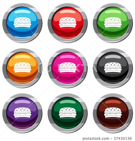 Burger set 9 collection Burger set 9 collection 37430136