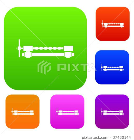 Blacksmiths clamp set color collection Blacksmiths clamp set color collection 37430144