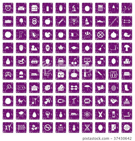 100 apple icons set grunge purple 100 apple icons set grunge purple 37430642