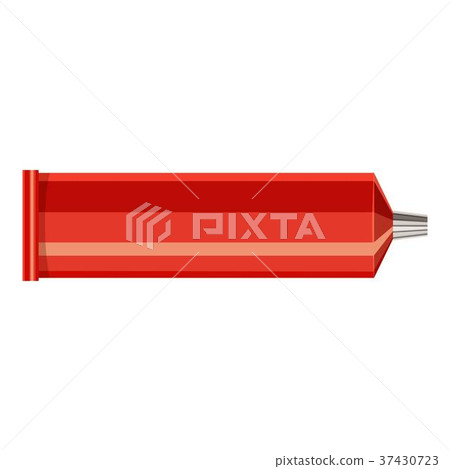 Plastic tube icon, cartoon style Plastic tube icon, cartoon style 37430723