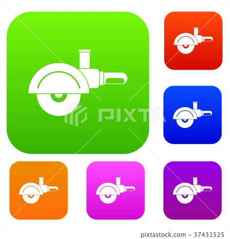 High speed cut off machine set color collection High speed cut off machine set color collection 37431525