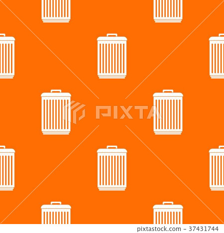 Trashcan pattern seamless Trashcan pattern seamless 37431744