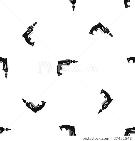 Drill pattern seamless black Drill pattern seamless black 37431848