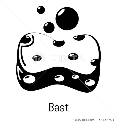Bast icon, simple black style 37432704