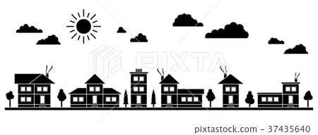 城市景觀006住宅區 37435640