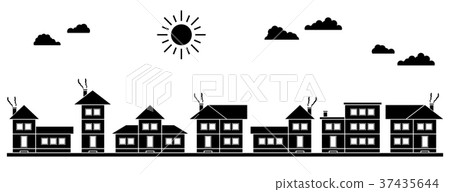 城市景觀010住宅區 37435644