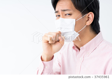 Young man in mask Young man in mask 37435961