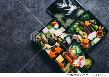 New Year dishes  37437337