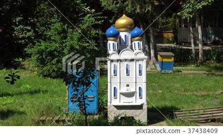 The hive for the bees at the monastery The hive for the bees at the monastery 37438409