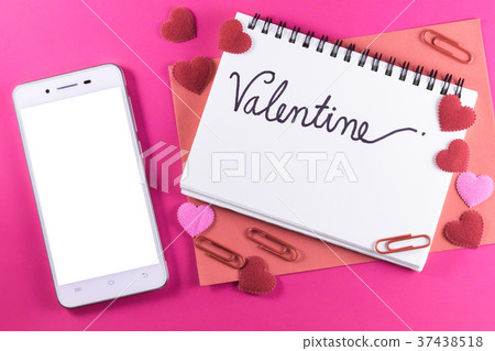 Valentine's day love Letter with notebook 37438518