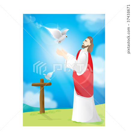 宗教圖像，例證 37438671