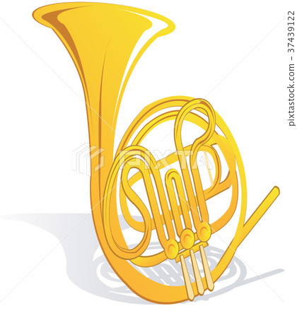 Horn image, illustration 37439122