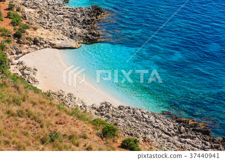 Sea bay in Zingaro Park, Sicily, Italy 37440941