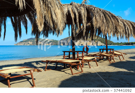 Tyrrhenian sea beach, Campania, Italy Tyrrhenian sea beach, Campania, Italy 37441092