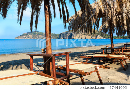 Tyrrhenian sea beach, Campania, Italy Tyrrhenian sea beach, Campania, Italy 37441093
