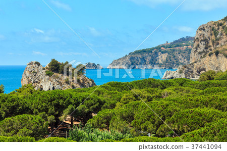 Tyrrhenian sea landscape, Campania, Italy Tyrrhenian sea landscape, Campania, Italy 37441094