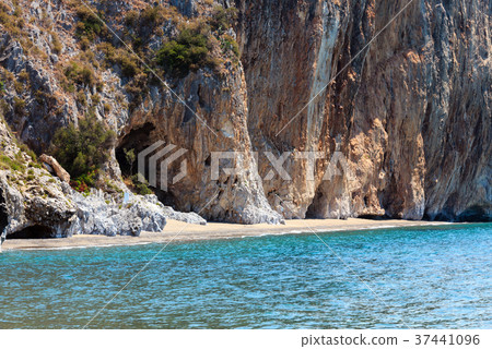 Tyrrhenian sea landscape, Campania, Italy Tyrrhenian sea landscape, Campania, Italy 37441096