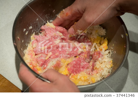 手工製作漢堡 37441346