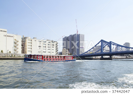 隅田川的風景(清水橋周圍) 隅田川的風景(清水橋周圍) 37442047