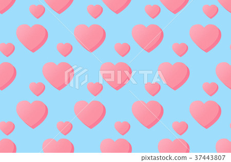 Heart Shape Texture Backgrounds 37443807