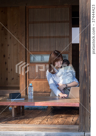 Newcomer mom to teleworking Newcomer mom to teleworking 37444423