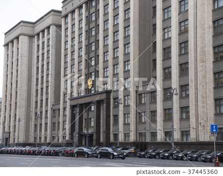 Facade of the State Duma, Parliament building Facade of the State Duma, Parliament building 37445360