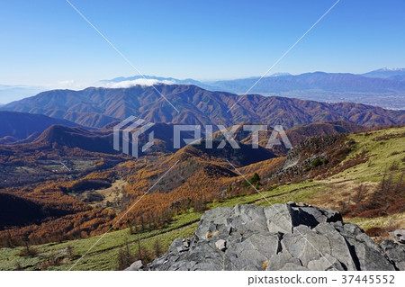 A view from the top of the Migahara plateau in the autumn A view from the top of the Migahara plateau in the autumn 37445552