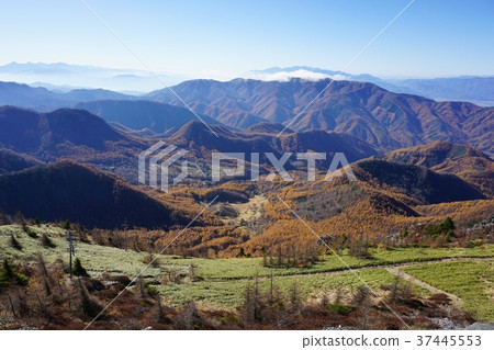 A view from the top of the Migahara plateau in the autumn A view from the top of the Migahara plateau in the autumn 37445553