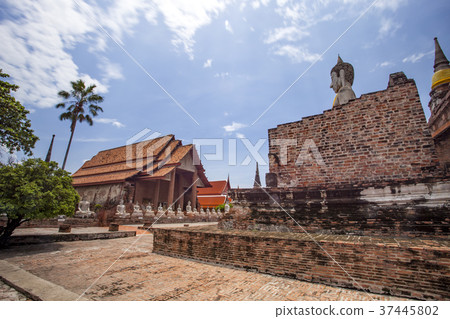 wat yai chai mongkol ayuthaya province thailand 37445802