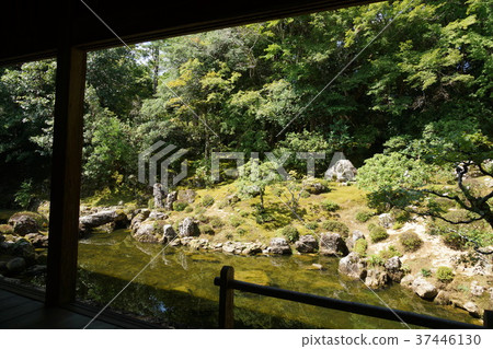 The scenic spot garden of Kochi prefecture and Takebayashi temple 37446130