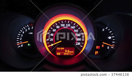 Instrument panel, car Instrument panel, car 37446138