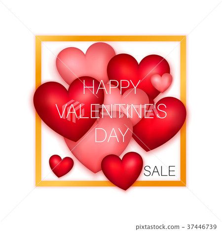 Happy Valentines Day Sale Poster 37446739