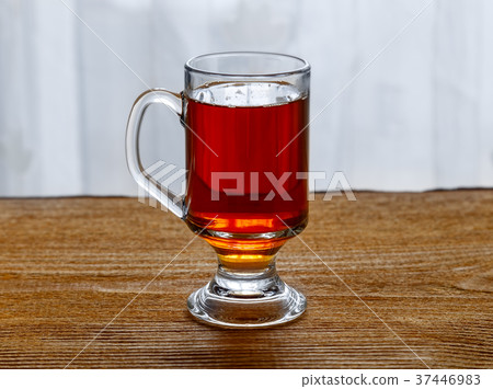 tea in a glass cup tea in a glass cup 37446983