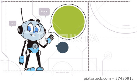 Chatbot Robot Support Technology Chatter Bot In 37450913