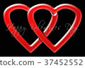 Two hearts united for Valentine's Day 37452552