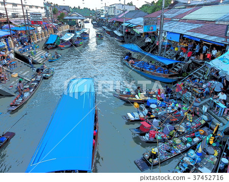 Amphawa Floating Market 37452716