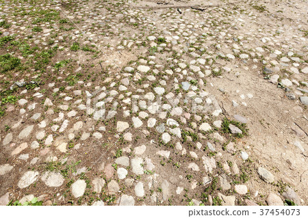 road cobblestones 37454073