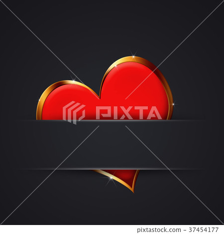 Red Heart Valentine Gift Card Red Heart Valentine Gift Card 37454177