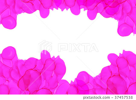 Pink splash center copy space horizontal 37457538