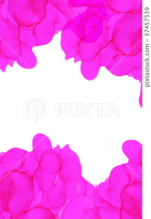 Pink splash center copy space 37457539