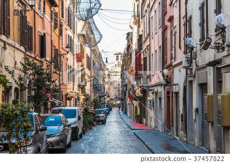 羅馬鵝卵石都市風景 37457822