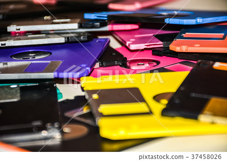 Floppy disk magnetic computer 37458026