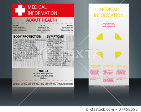 collection of 2 abstract medical business cards or 37458658