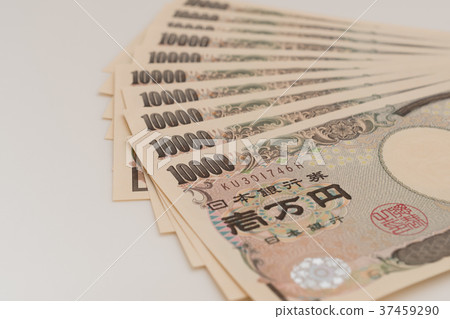 Cash image 10,000 yen bill 37459290