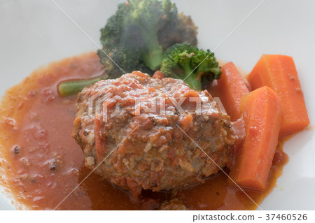 Homemade hamburg meat dish Homemade hamburg meat dish 37460526
