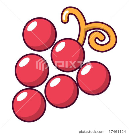 Grapes icon, cartoon style 37461124