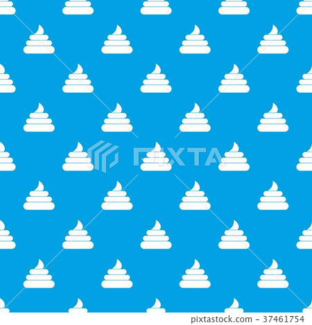 Turd pattern seamless blue Turd pattern seamless blue 37461754